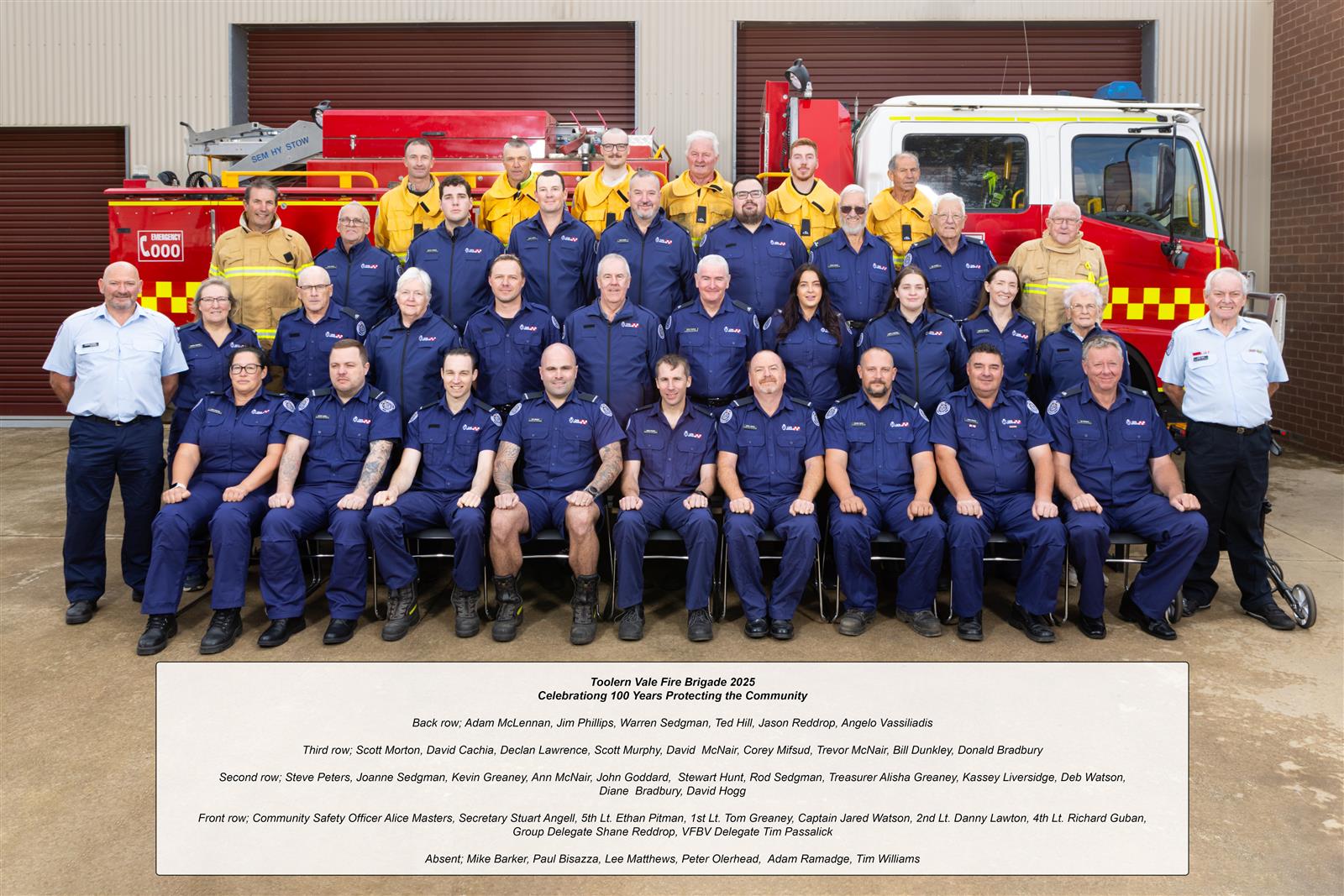 Toolern Vale Fire Brigade 2025